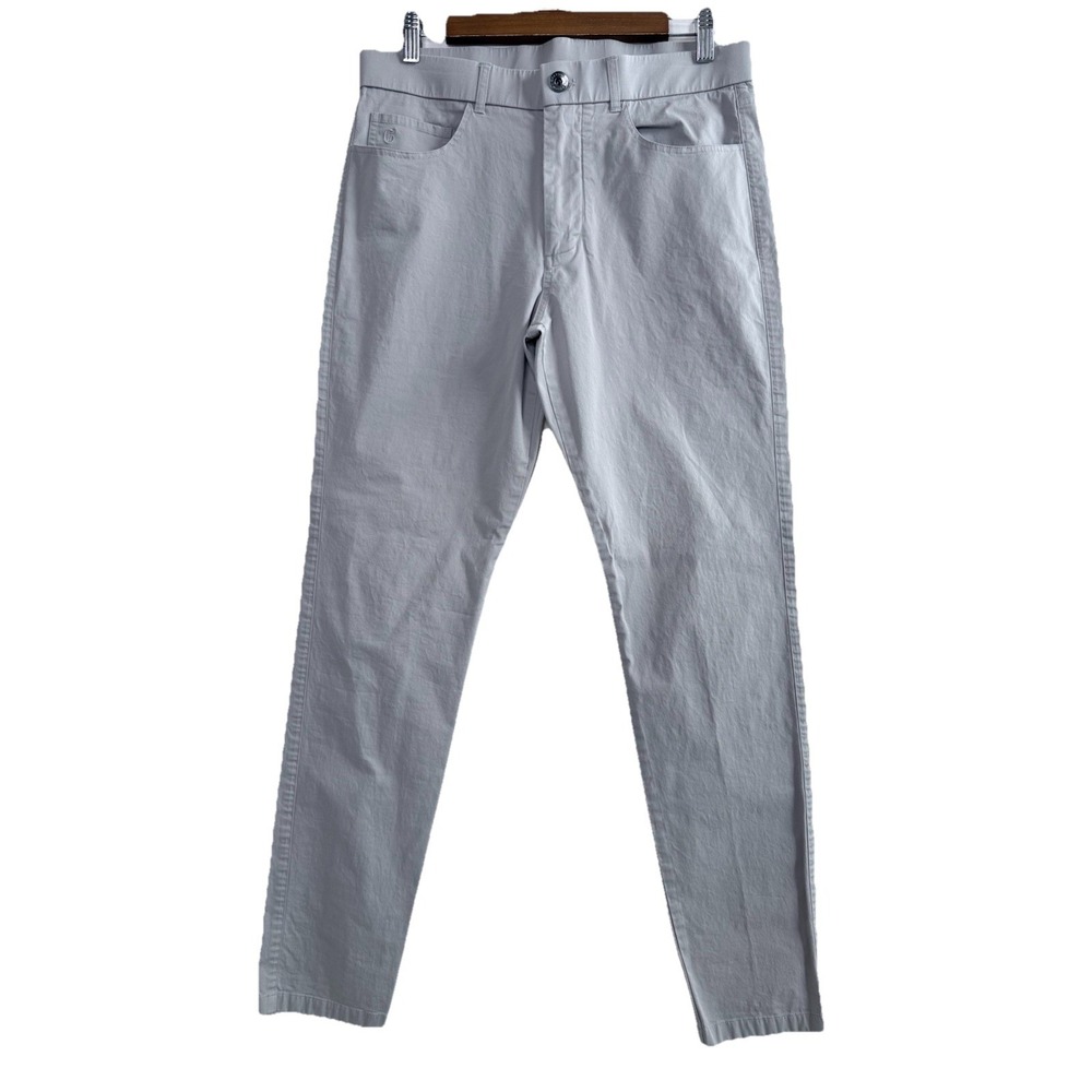 Greyson Armonk Golf Performance Chino Pants Mens 32x32(*31) Gray Wolf Athleisure
